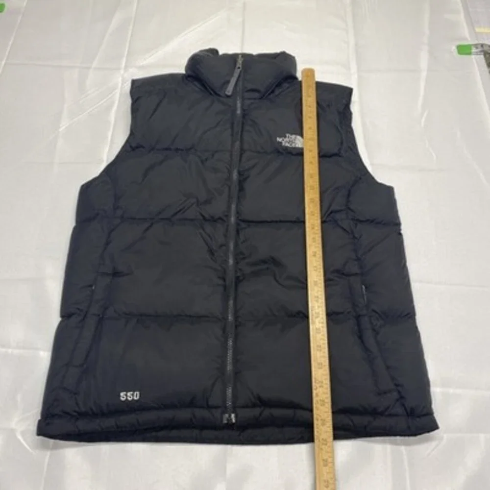 The North Face 550 Down Fill Puffer Vest - Black Men's Size Medium